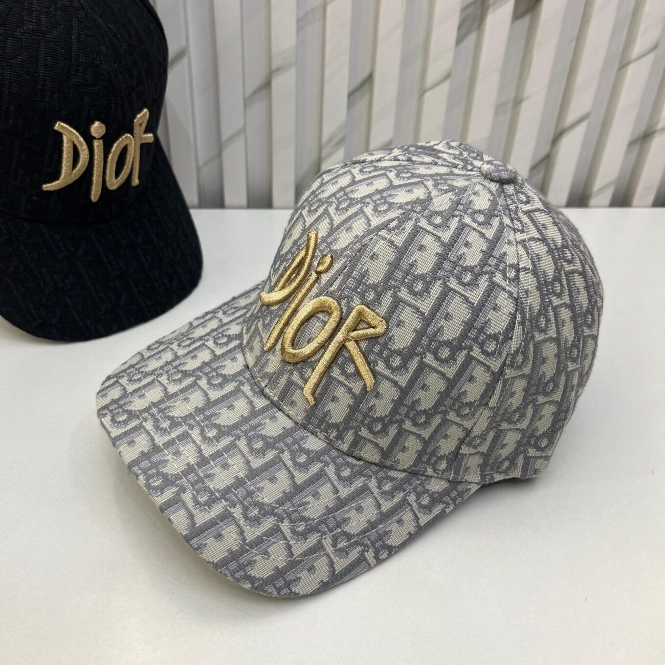 WhatsApp Image 2025-06-18 at 10.43.36 AM Christian Dior Grey Baseball Cap