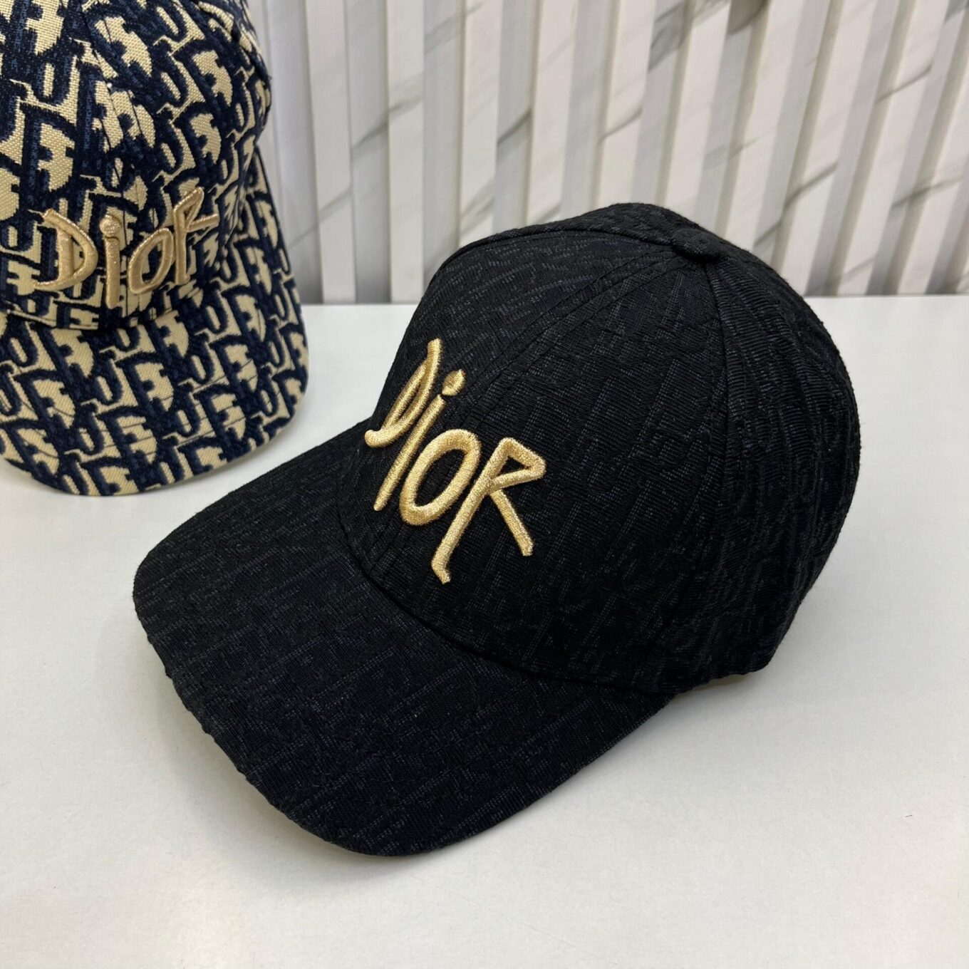 Christian Dior Black Baseball Cap