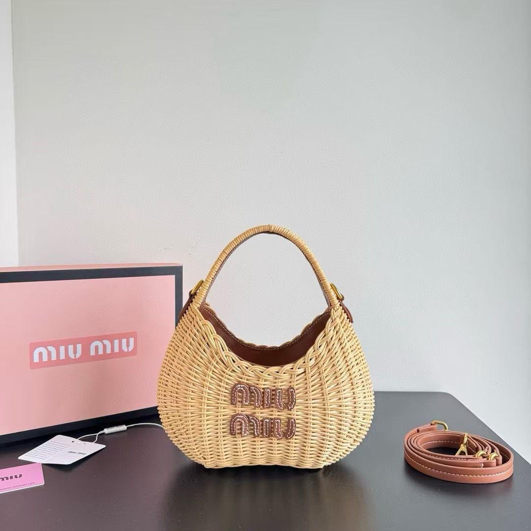 Miu Miu brown Hobo bag