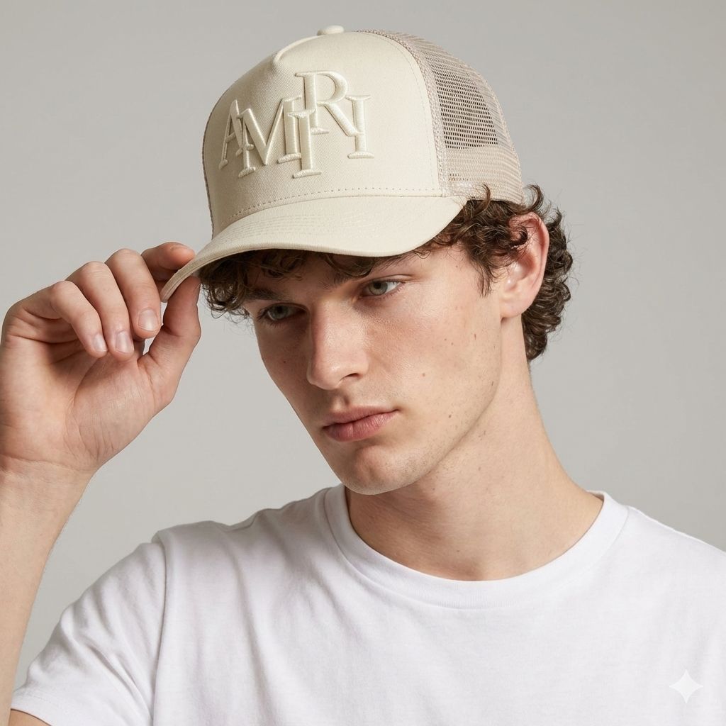 WhatsApp Image 2026-01-10 at 00.44.10 (1) Amiri Offwhite Baseball Cap