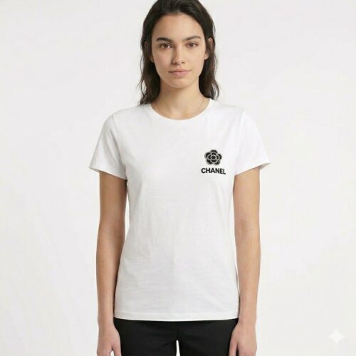 Chanel White Love Tshirt For Women