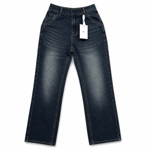 Christian Dior Blue Relaxed Fit Denim For Women