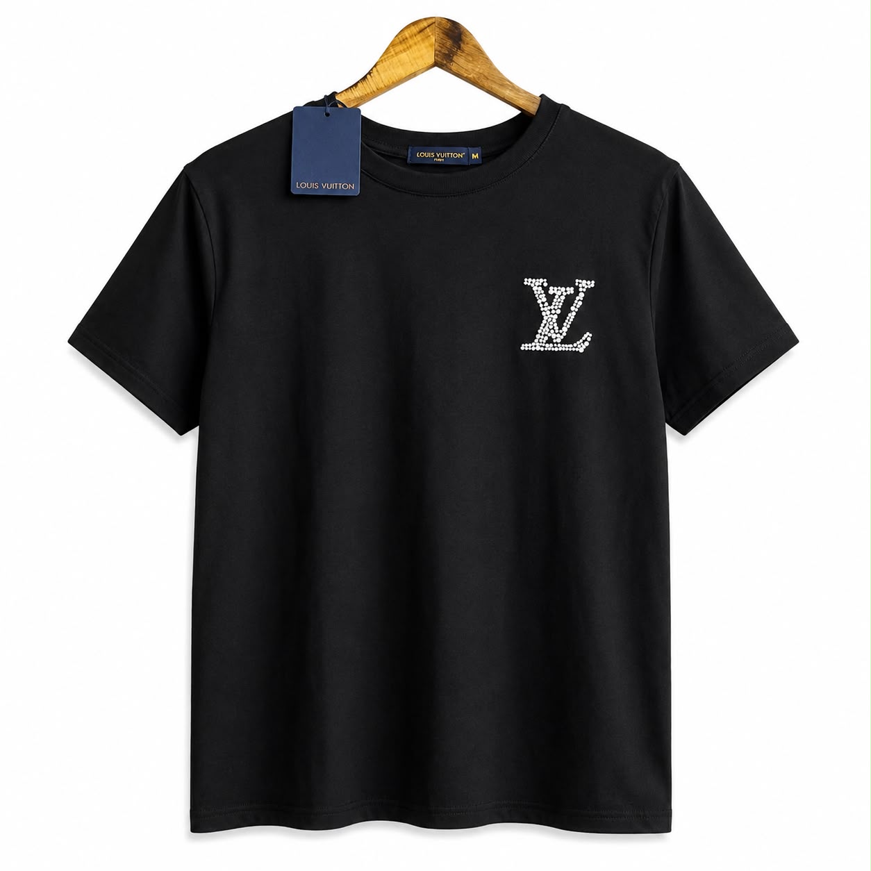 Louis Vuitton Mono Black Oversized T-shirt For Women