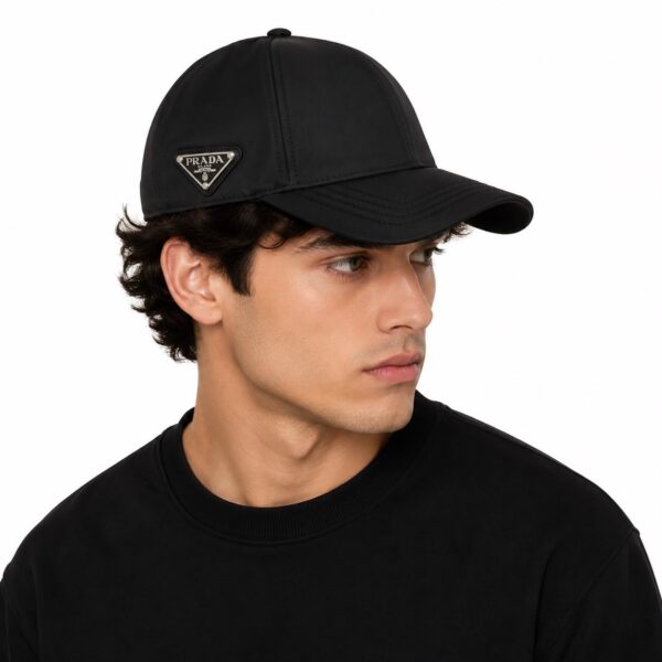 Prada Black Baseball Cap