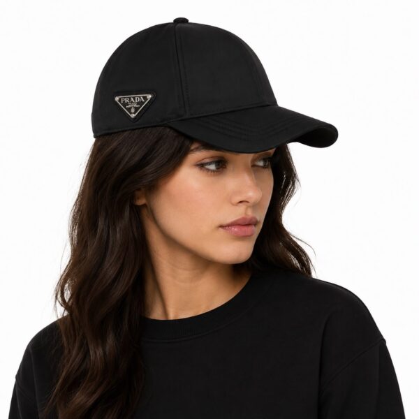 Prada Black Baseball Cap