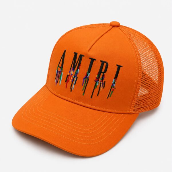 Amiri Orange Baseball Cap