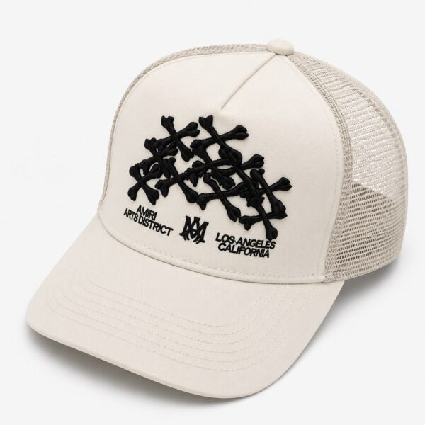 Amiri White Bone Baseball Cap