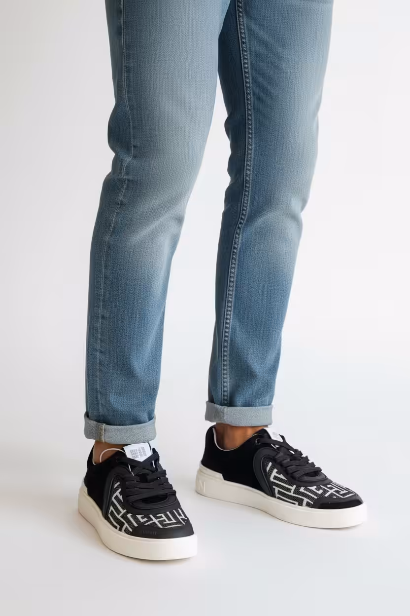 Balmain B Court Black Sneaker