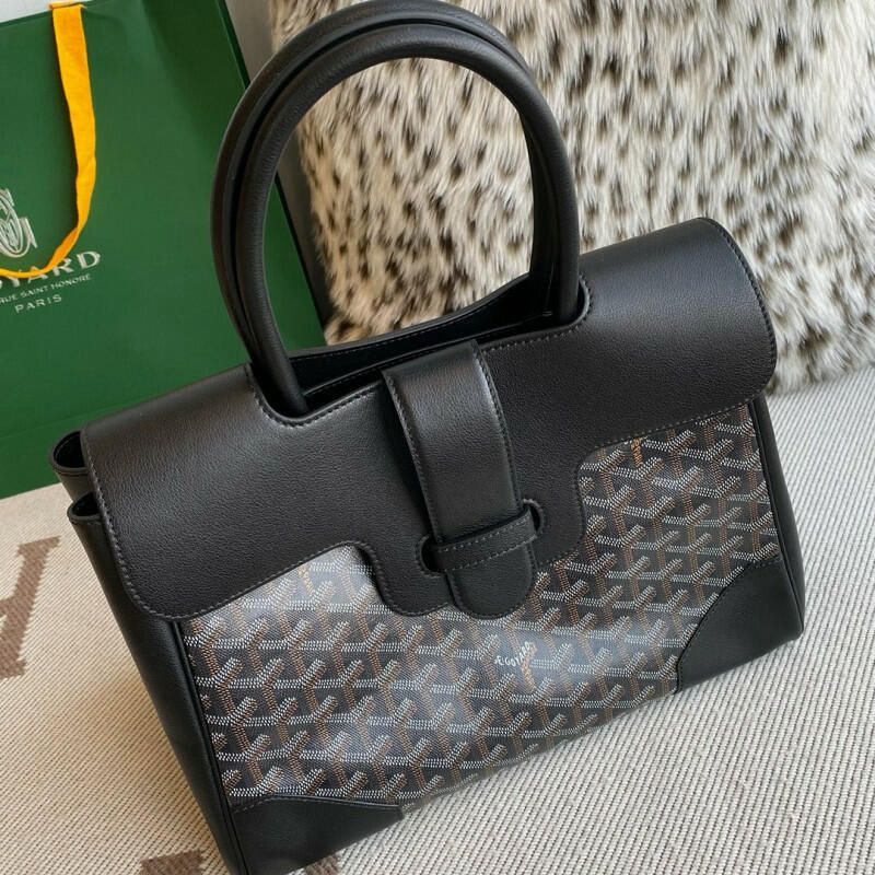 Goyard Saigon Black Tote