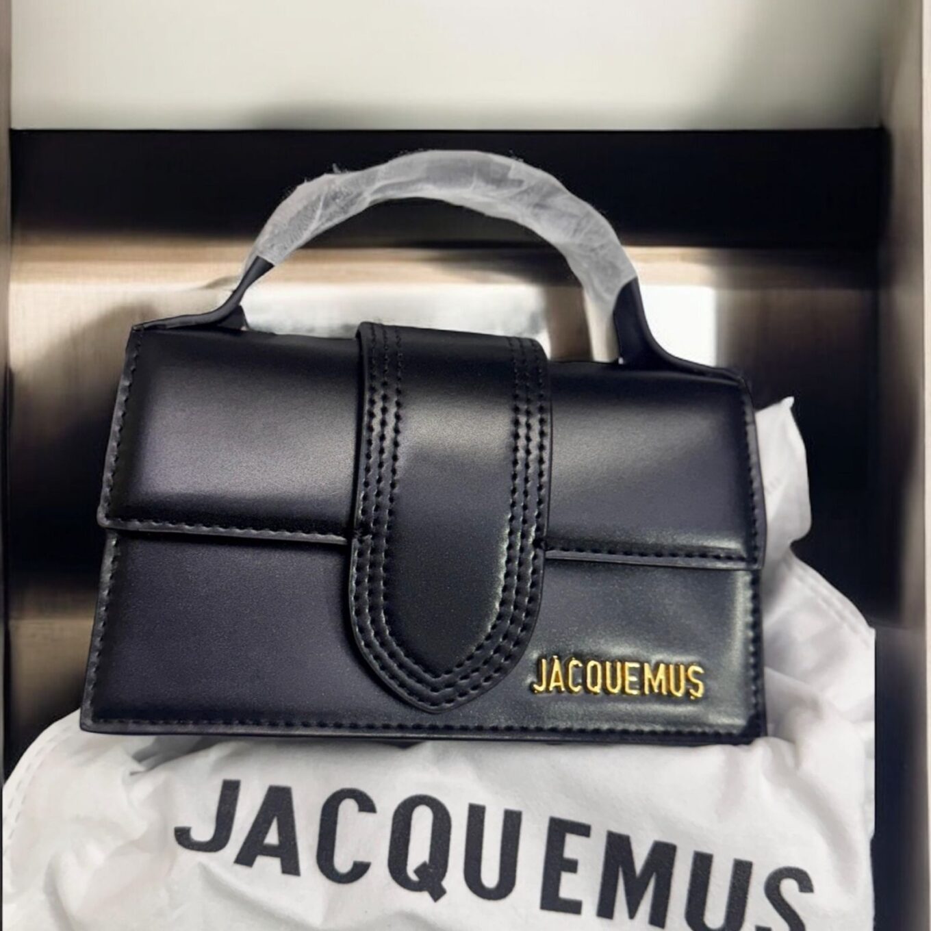 Jacquemus Le Bambino Black Handbag (With Box)