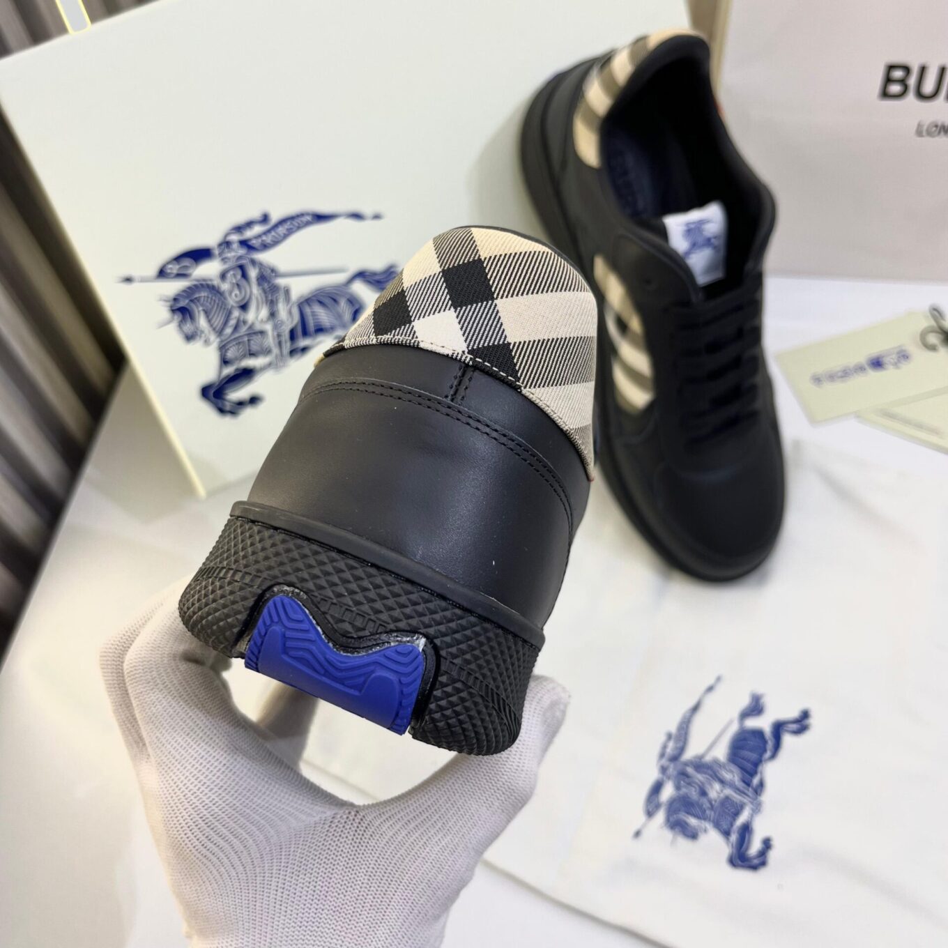Burberry Leather Terrace Premium Sneaker