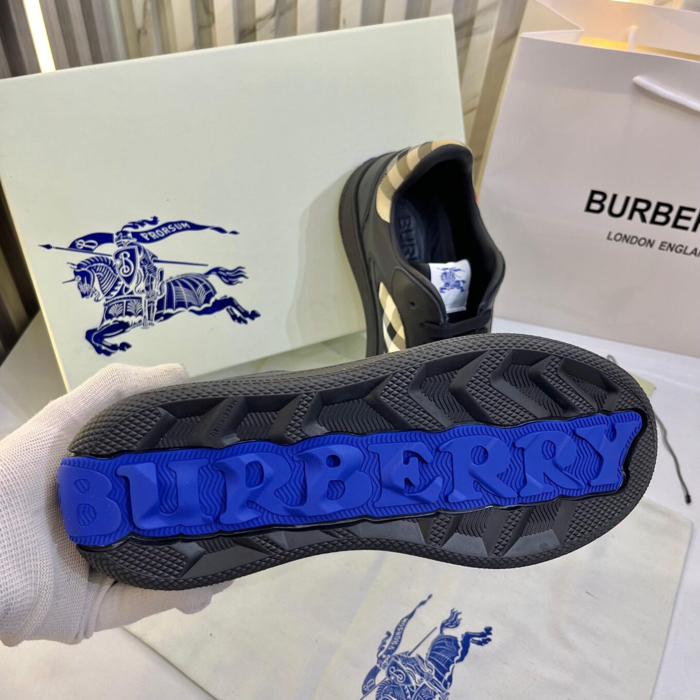 Burberry Leather Terrace Premium Sneaker