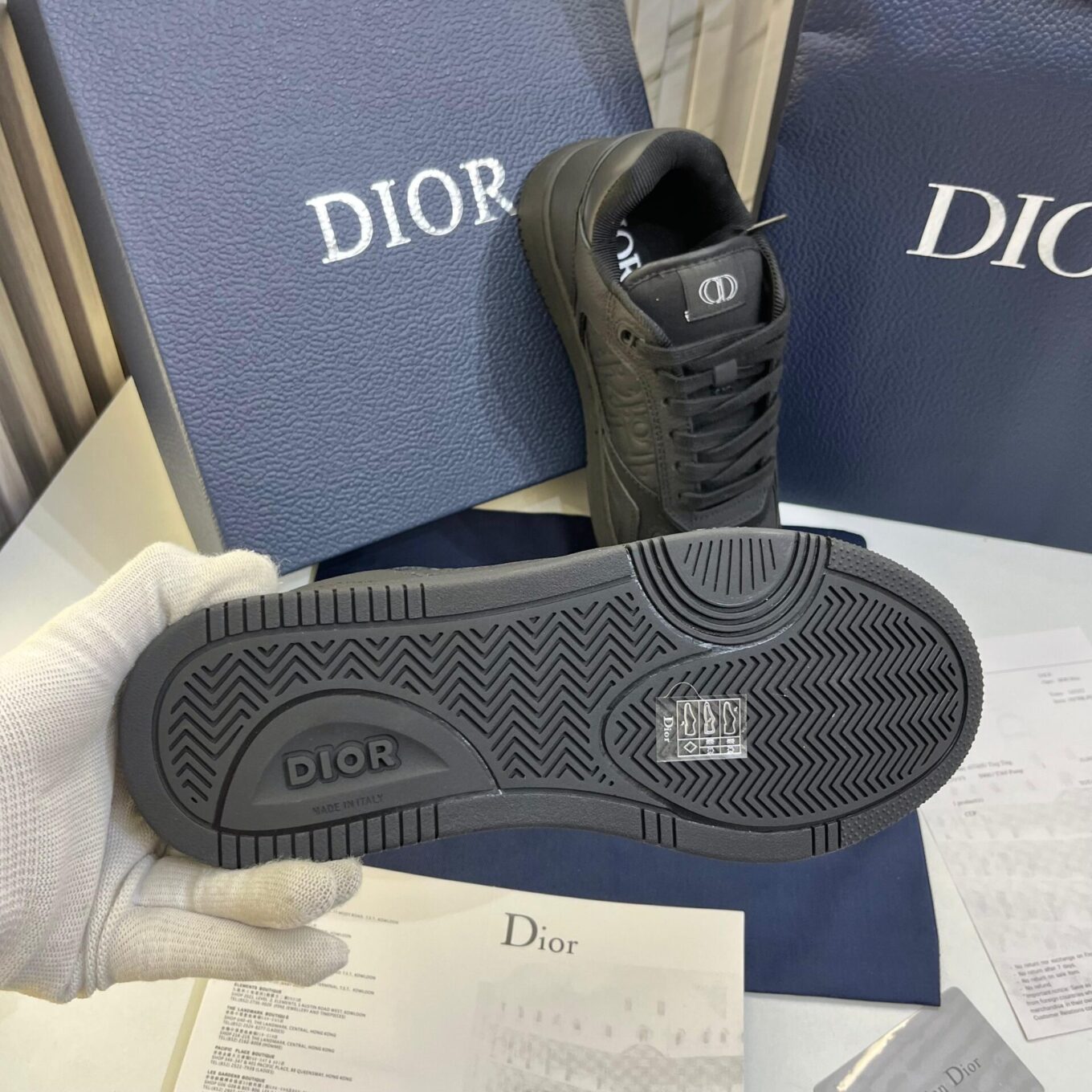 Dior B27 Uptown Leather Premium Sneaker