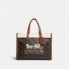Coach Leatherware Brown Field Tote (With box)