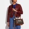 Coach Leatherware Brown Field Tote (With box)