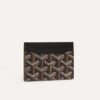 Goyard Saint Sulpice Black Color Card Holder Wallet (With Box)