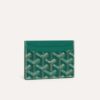 Goyard Saint Sulpice Green Color Card Holder Wallet (With Box)
