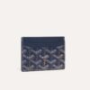 Goyard Saint Sulpice Blue Color Card Holder Wallet (With Box)
