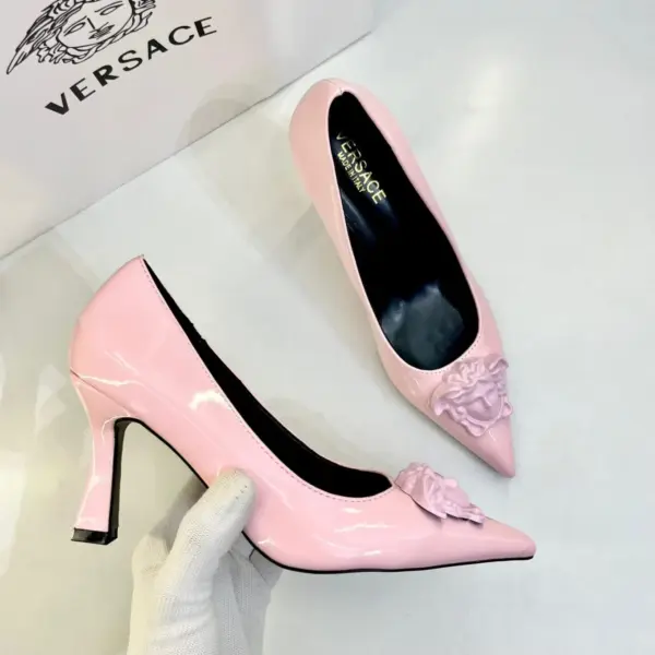 Versace La Medusa Pink Pump