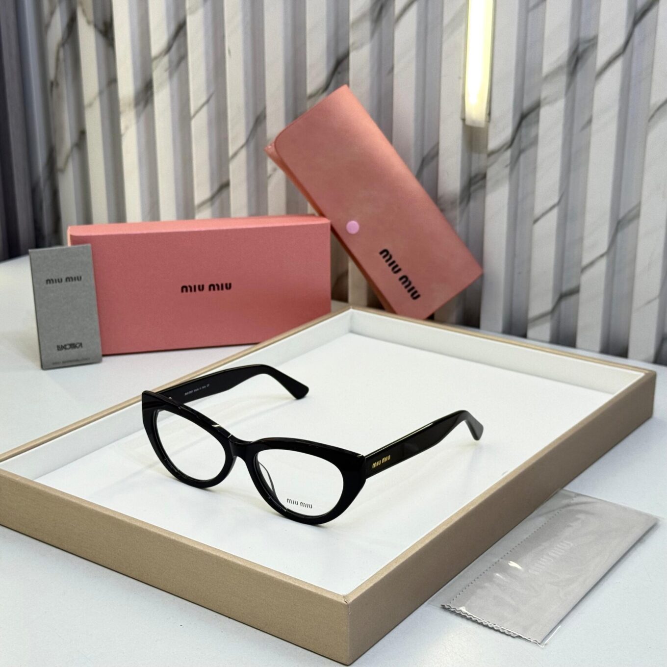 Miu Miu Cat Eye Women Optical Frame