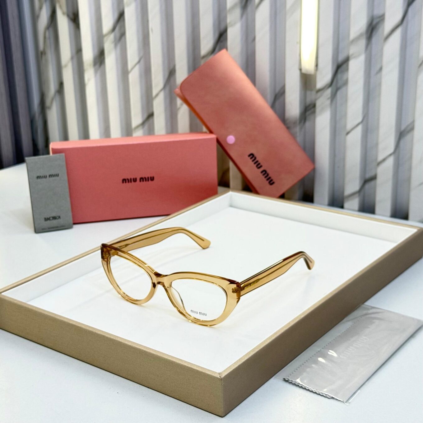 Miu Miu Cat Eye Women Optical Frame