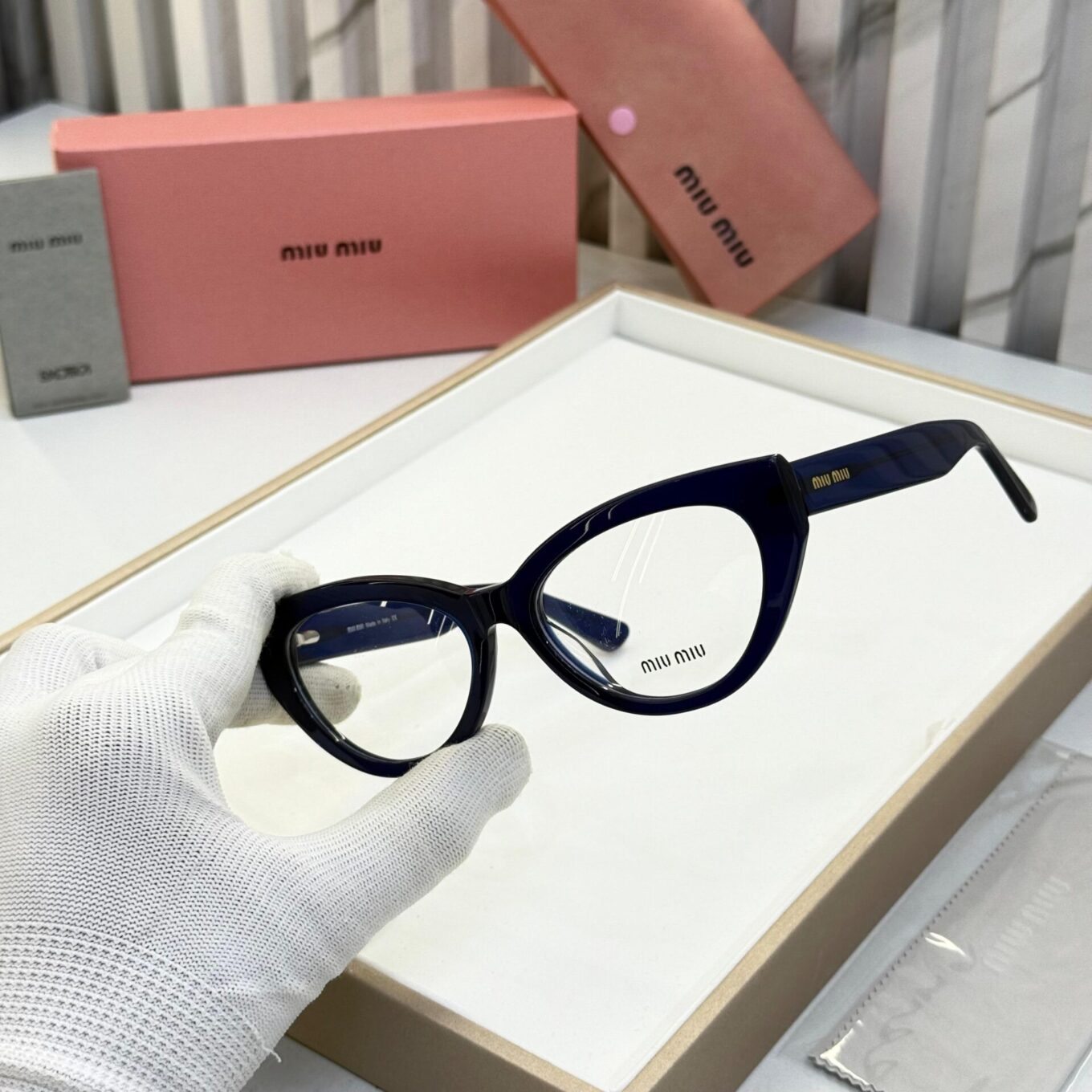 Miu Miu Cat Eye Women Optical Frame