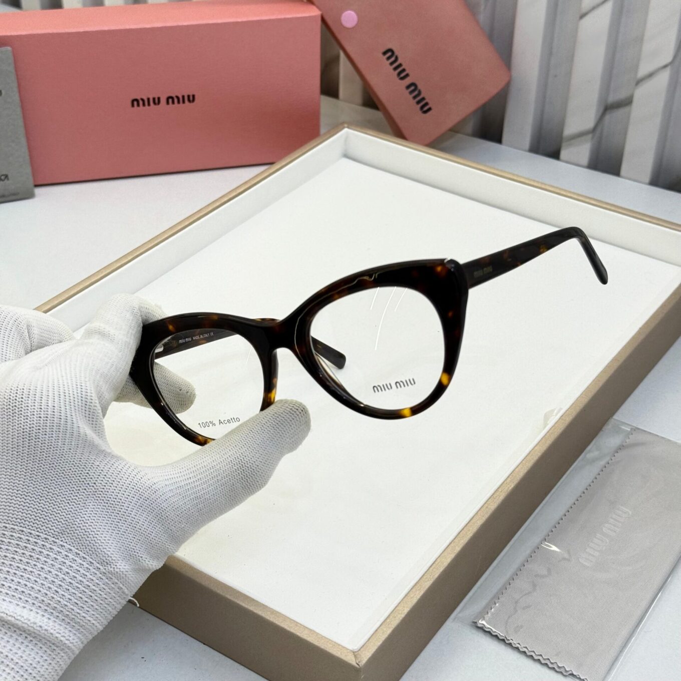 WhatsApp Image 2025-08-17 at 4.36.30 PM (1) Miu Miu Cat Eye Women Optical Frame