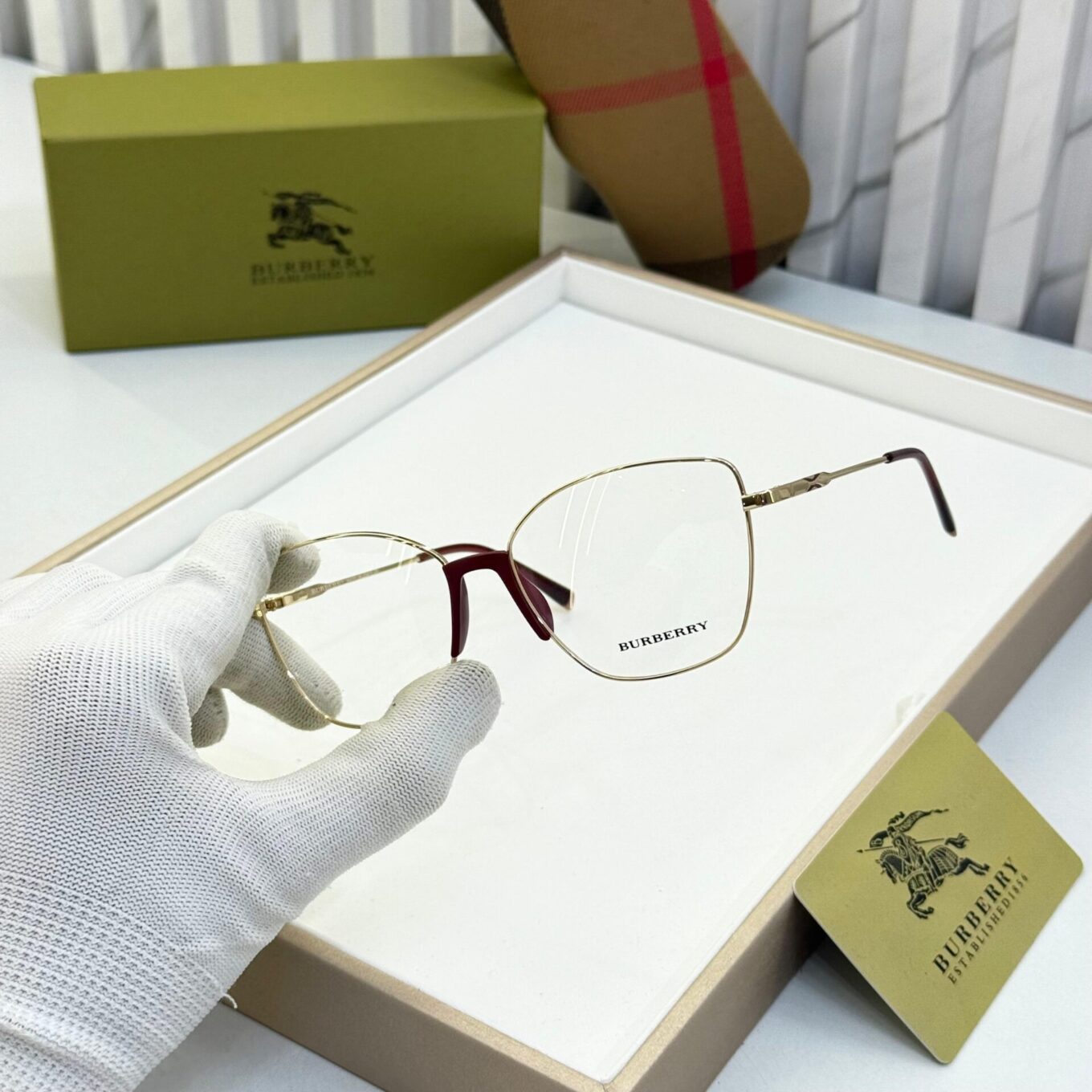 WhatsApp Image 2025-08-17 at 6.29.30 PM Burberry Unisex Eyeglasses