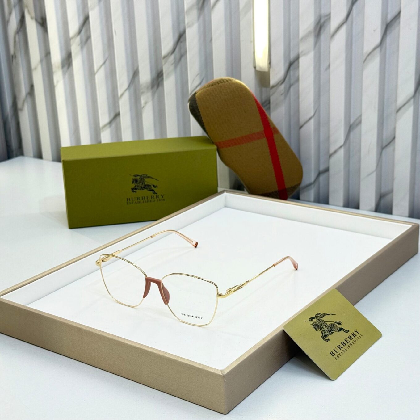 Burberry Unisex Eyeglasses