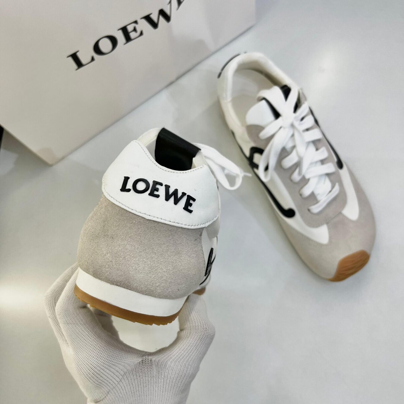 Loewe Ballet White Sneaker