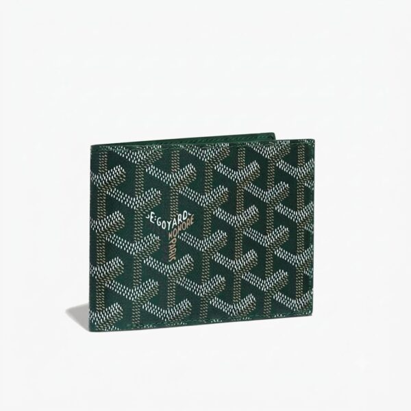 Goyard Victoire Green Color Men's Wallet (With Box)