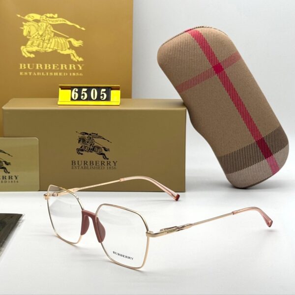 Burberry Hexagon Unisex Eyeglasses
