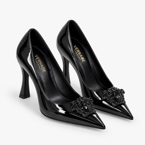 Versace La Medusa Black Pump