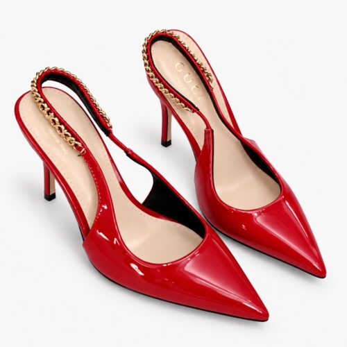 Gucci Signoria Wine High Heel