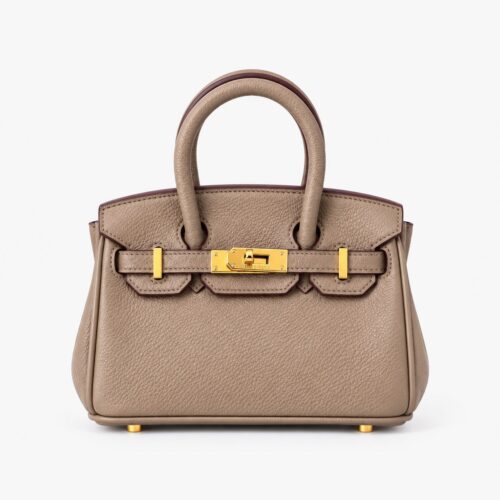 Hermes Birkin Grey Mini Handbag