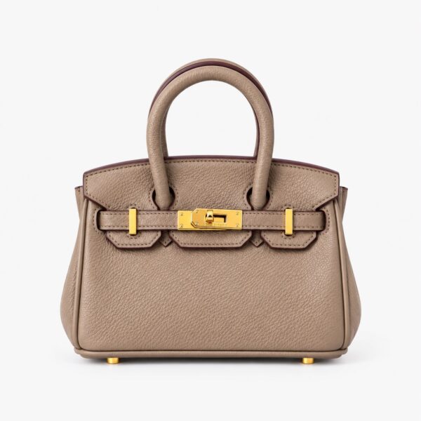 Hermes Birkin Grey Mini Handbag