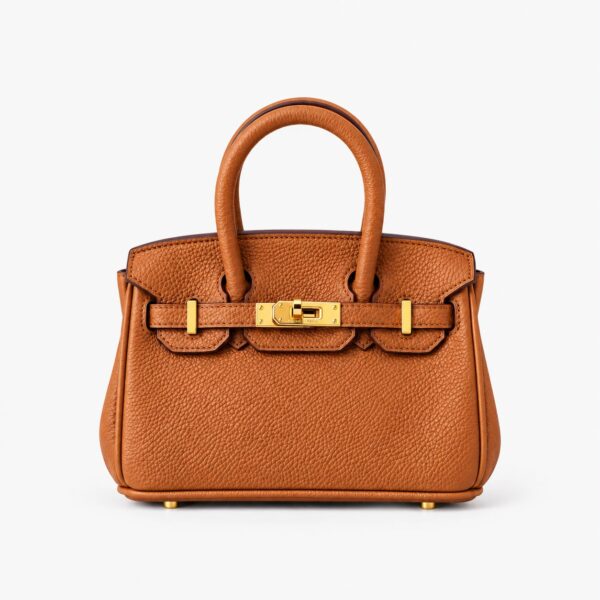 Hermes Birkin Brown Mini Handbag