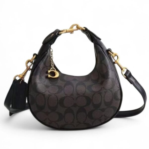 Coach Jonie Crossbody Sling Coffee black Bag (With Box)