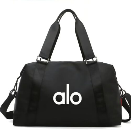 Alo Yoga Travel Nylon Black Duffle