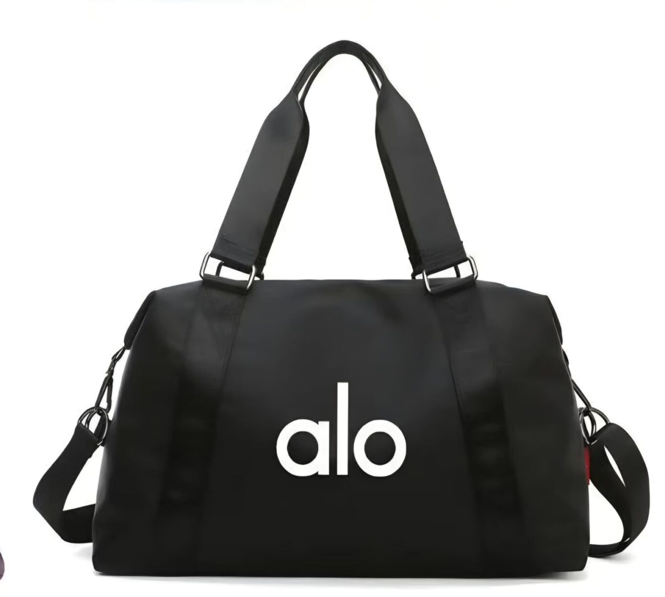 WhatsApp Image 2025-09-04 at 10.16.24 AM Alo Yoga Travel Nylon Black Duffle