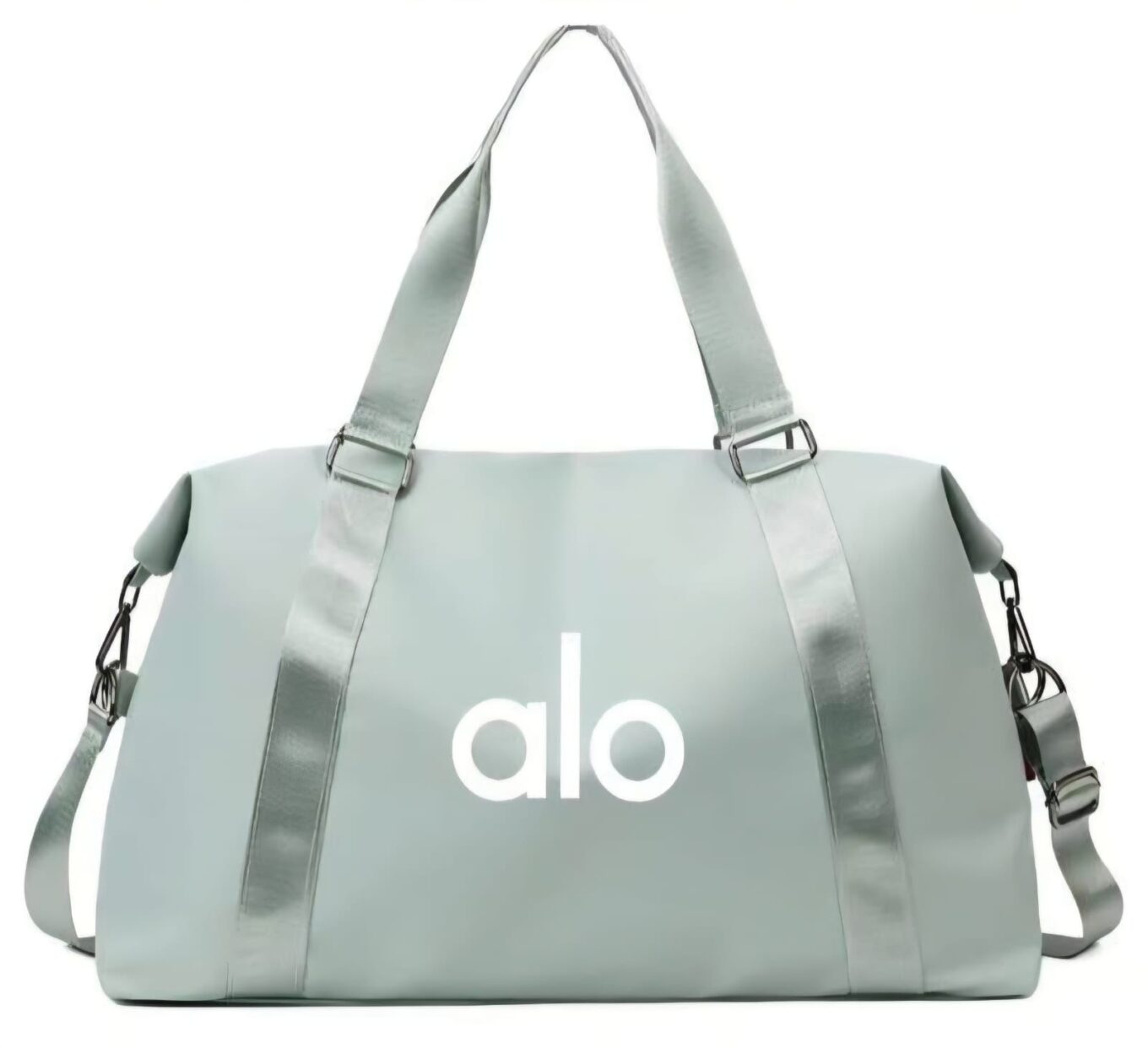WhatsApp Image 2025-09-04 at 10.25.41 AM Alo Yoga Travel Nylon Green Duffle