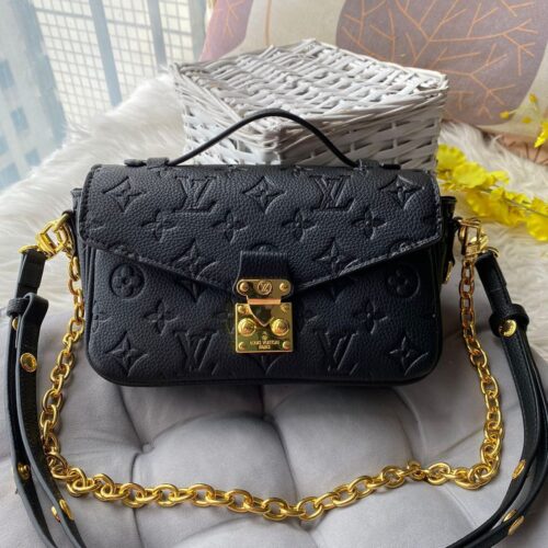 WhatsApp Image 2025-09-06 at 11.33.30 PM Louis Vuitton Black Monogram Pochette Metis Shoulder Bag (With Box)