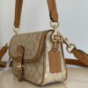 Coach Hadley Apricot Shoulder Bag (With Box)