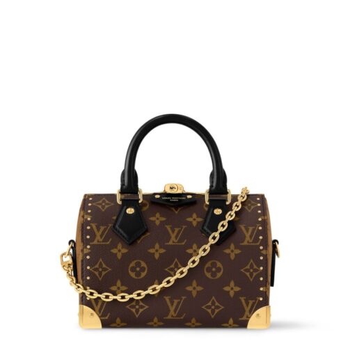Louis Vuitton Speedy Trunk 20 Handbag (With Double Box Packaging)