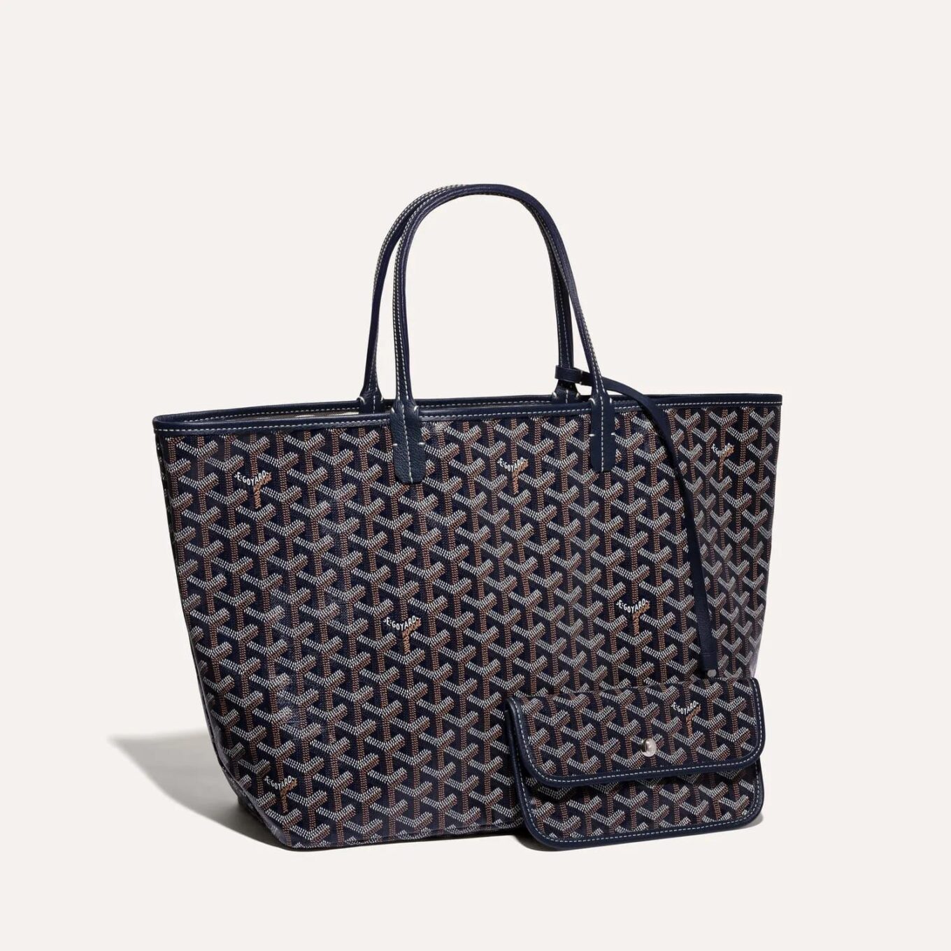 Goyard Saint Louis Navy PM Tote