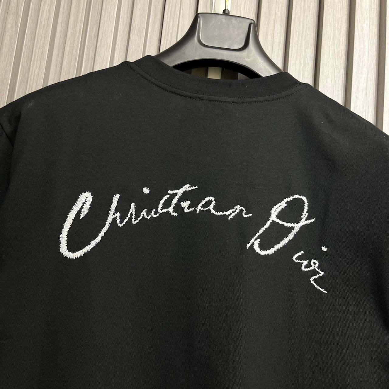 WhatsApp Image 2025-09-10 at 8.21.25 PM (2) Christian Dior Lily of the Month Black T-shirt for Men