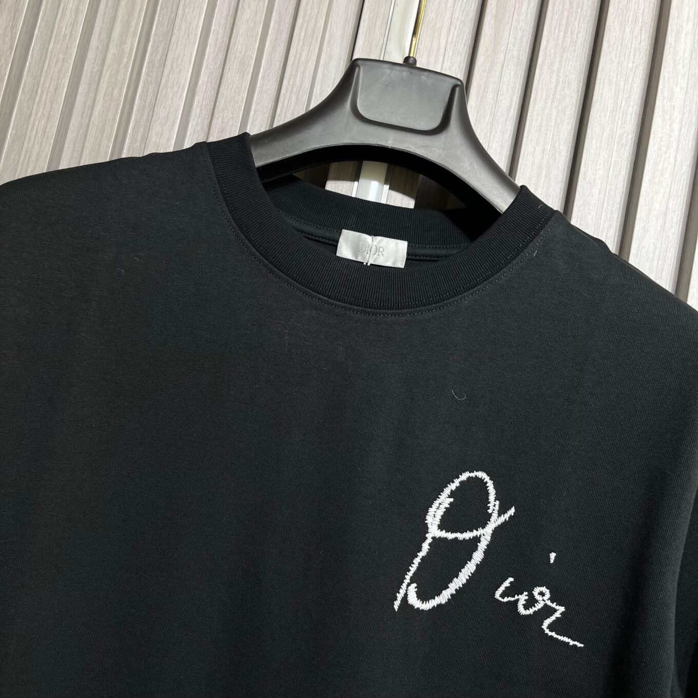 Christian Dior 1947 Black Tshirt For Men