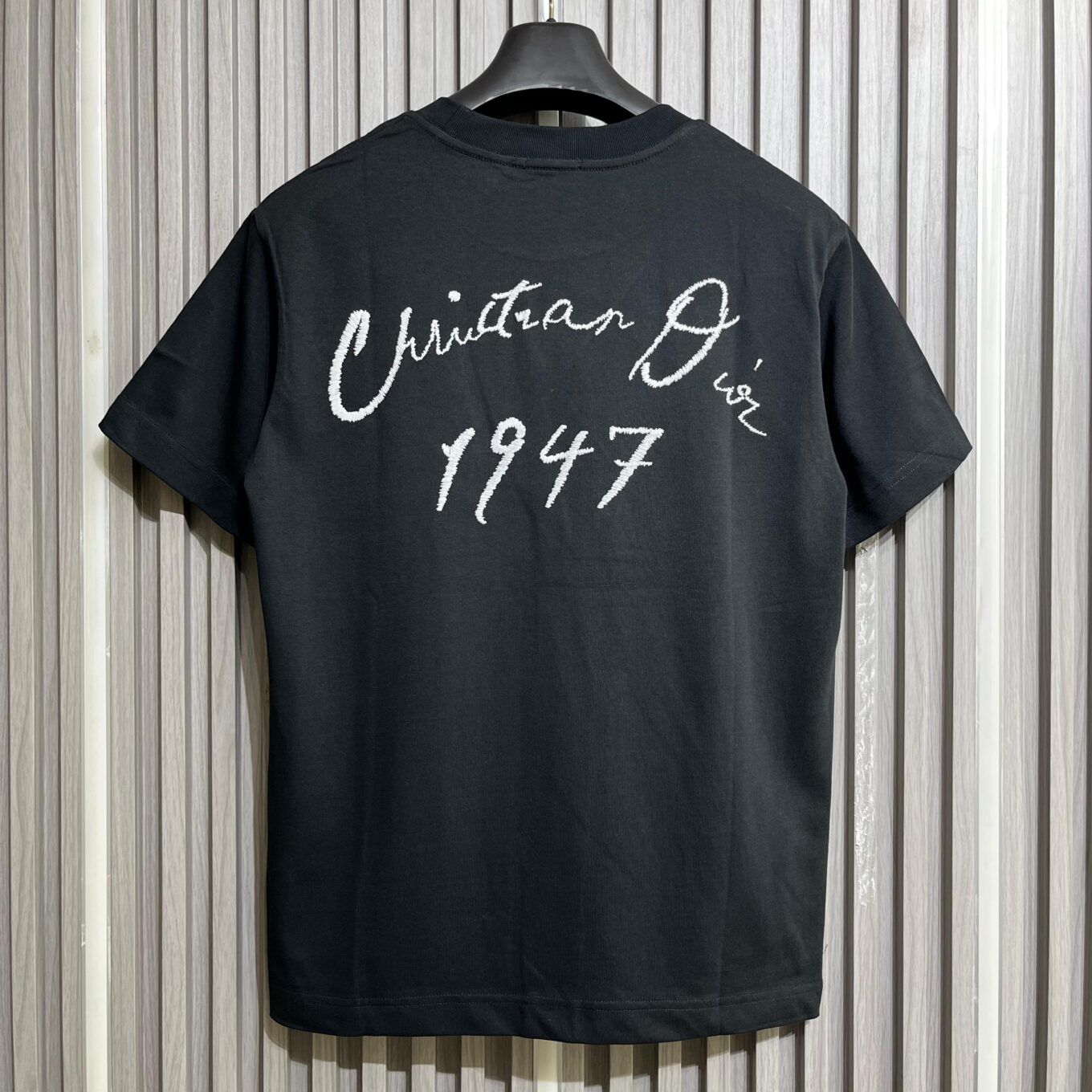 Christian Dior 1947 Black Tshirt For Men