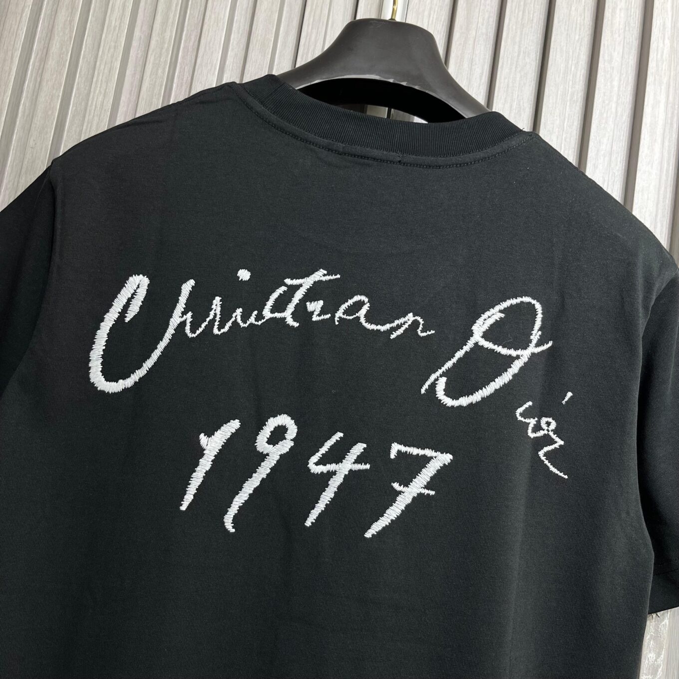 Christian Dior 1947 Black Tshirt For Men
