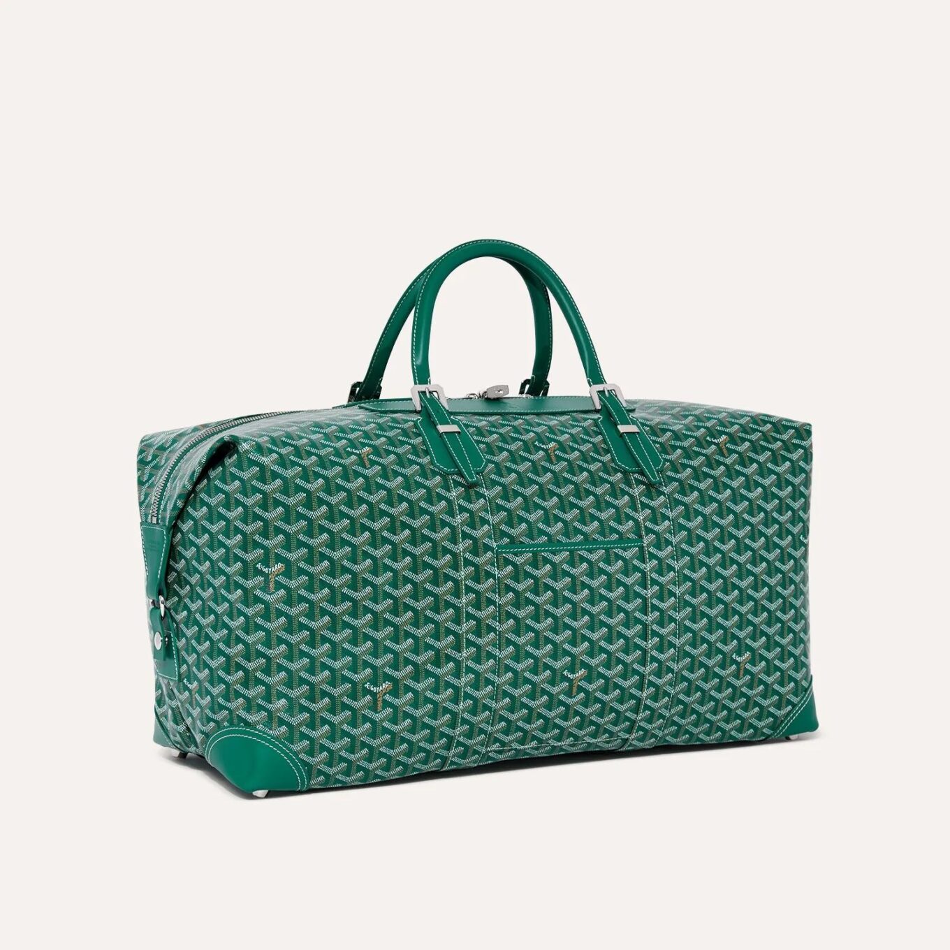 Goyard Bowling 55 Green Duffle Bag